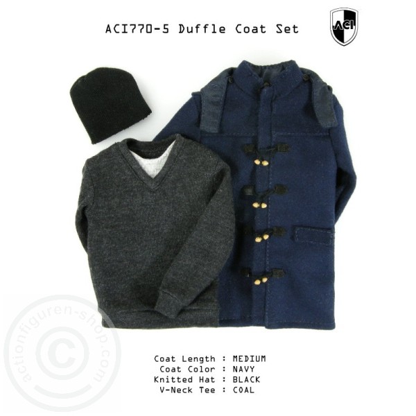 Dufflecoat Set - medium/blue