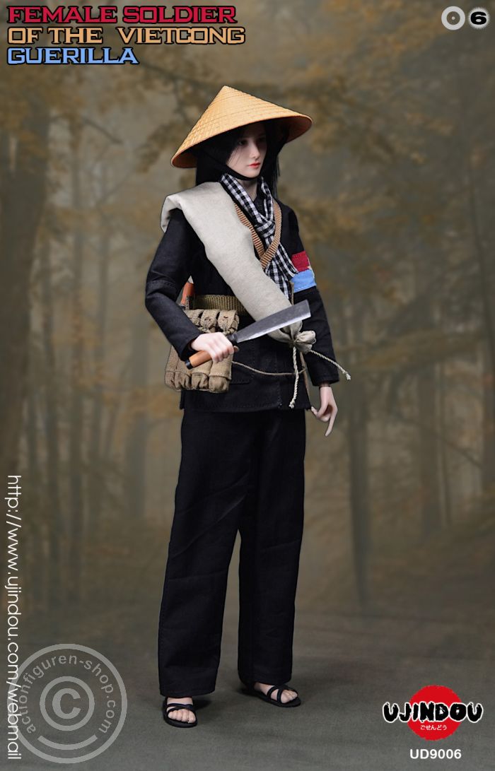 BBT-UD9006-09 Female Soldier Of The Vietcong Guerilla