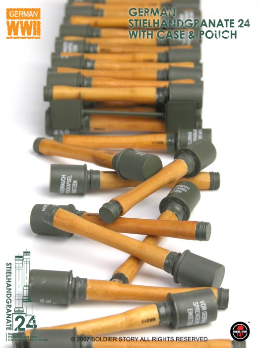 SSt-M24-21 Stielhandgranate 24 mit Packkasten