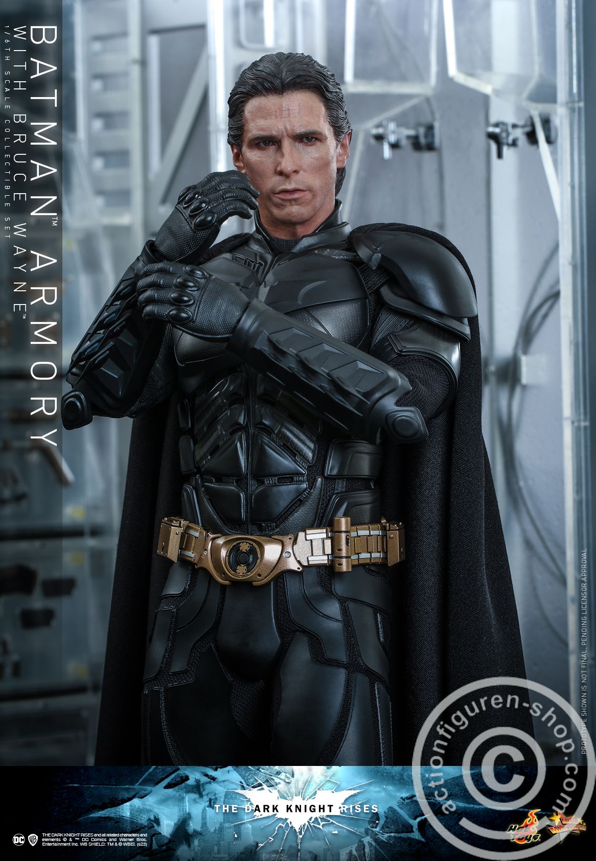 The Dark Knight Rises - Batman Armory with Bruce Wayne