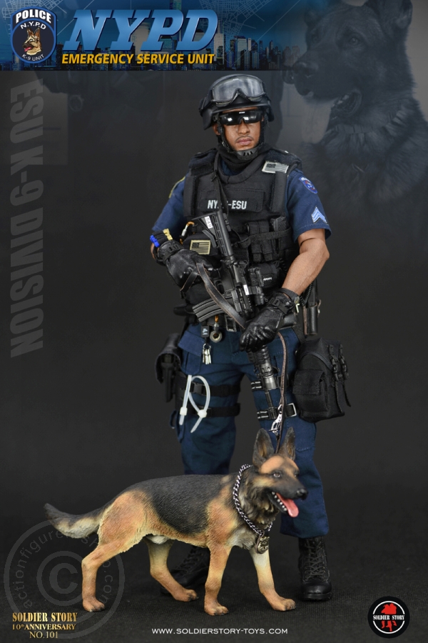SSt101-14 NYPD - ESU - K-9 DIVISION - (Hundestaffel)