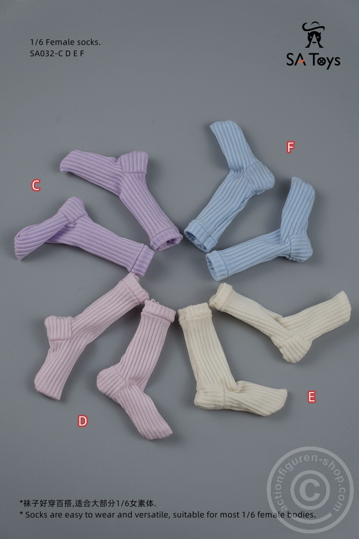 SATSA032-03 Classic Socks - rice white
