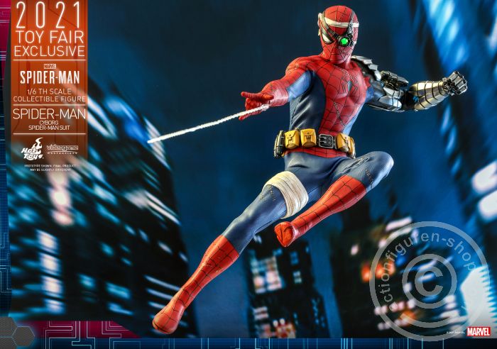 607881-09 Marvel's Spider-Man - Spider-Man (Cyborg Spider-Man Suit) - Toy Fair Exclusive - VGM51
