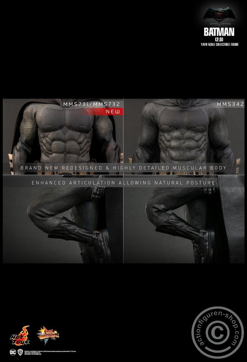 Batman v Superman: Dawn of Justice - 1/6th scale Batman (2.0) - MMS731 Batman v Superman: Dawn of Justice - 1/6th scale Batman (2.0) - MMS731