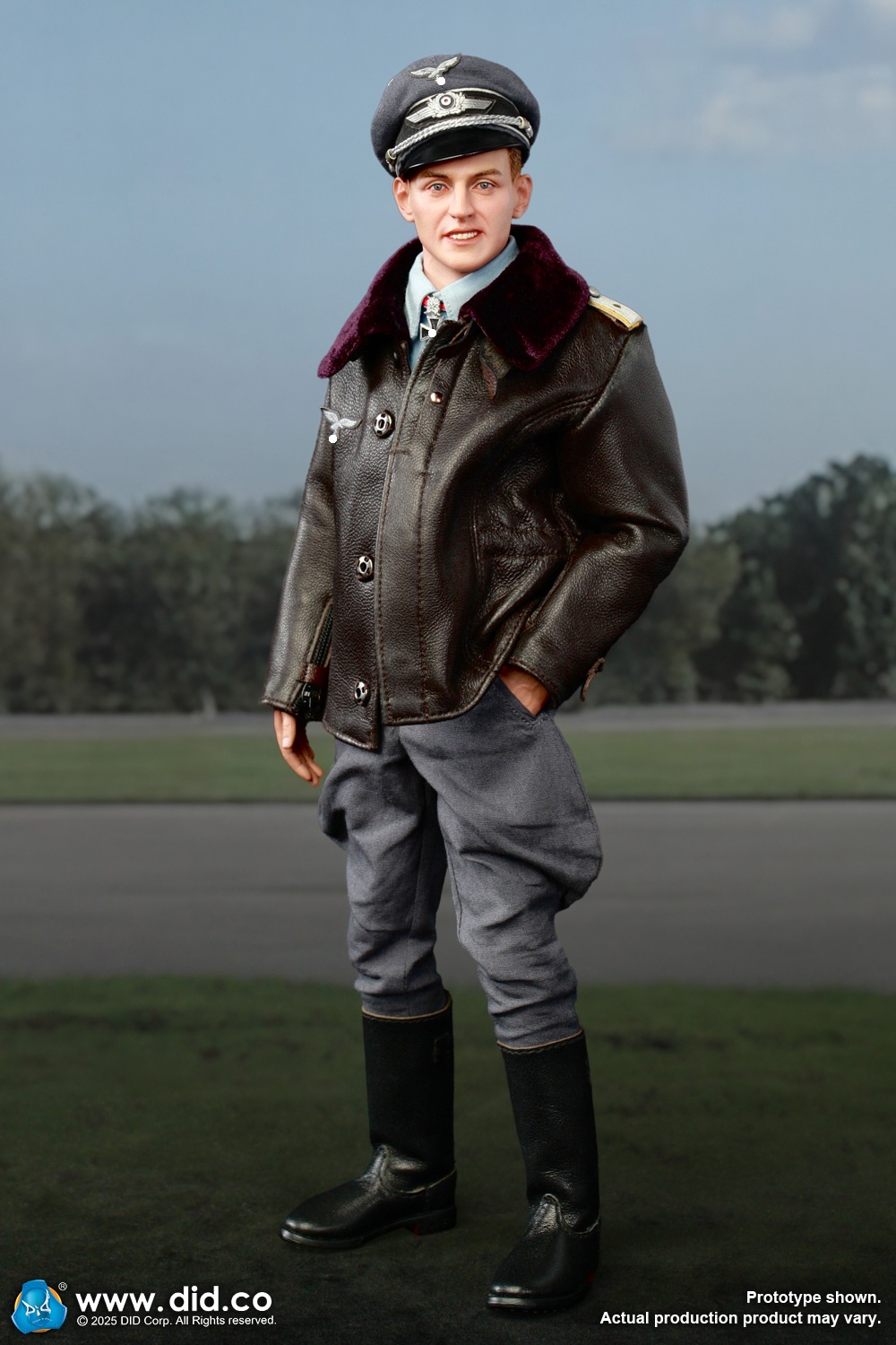 Erich Hartmann - WWII German Luftwaffe Ace Pilot - in 1/6 scale
