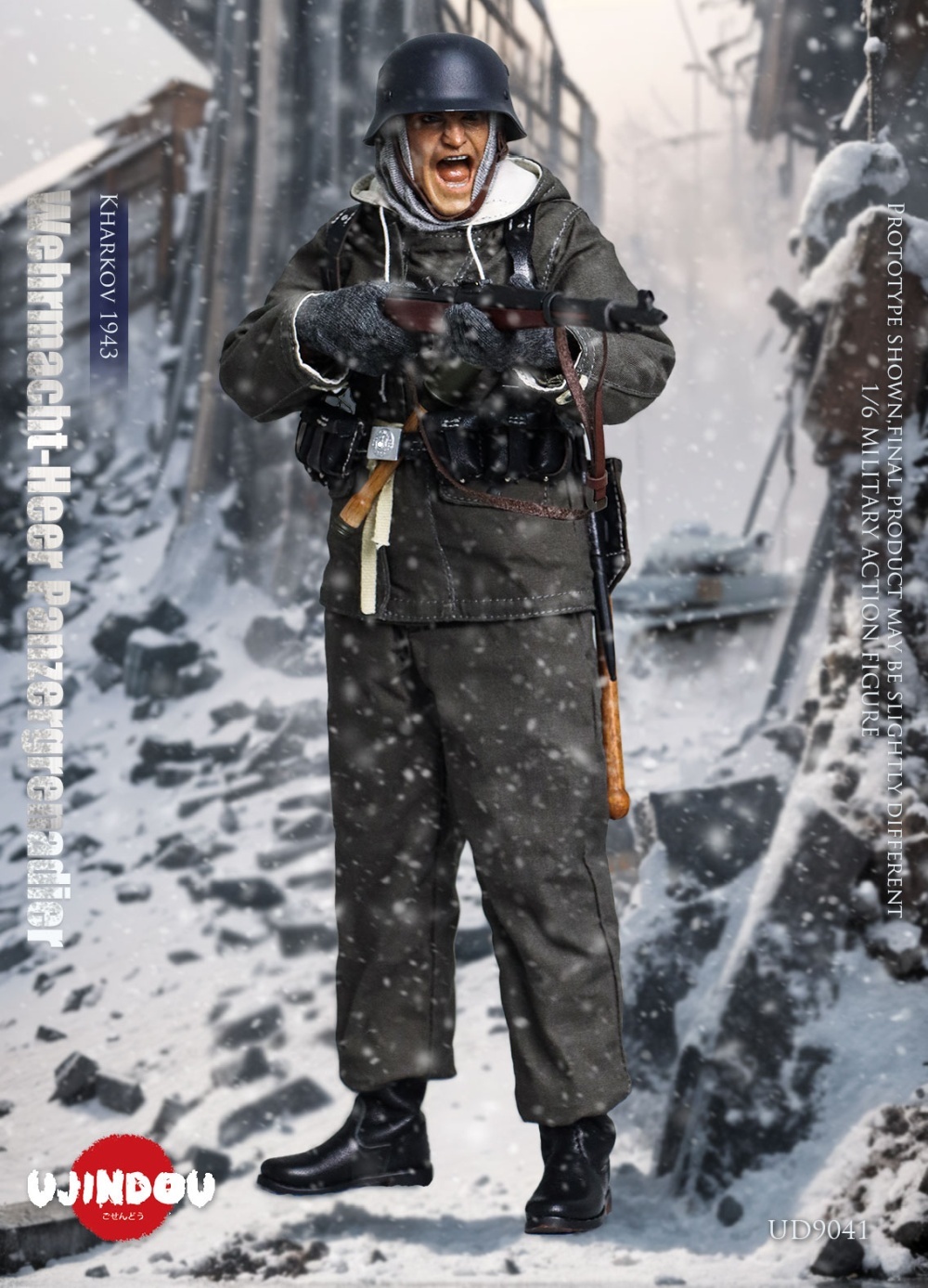 WWII Wehrmacht-Heer - Panzergrenadier - Kharkov 1943 - in 1/6 scale