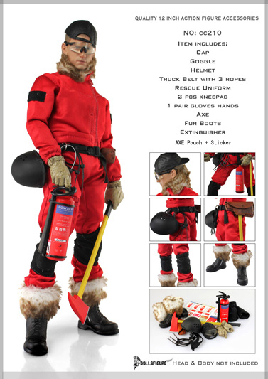 Male Forester Uniform & Accessories Set