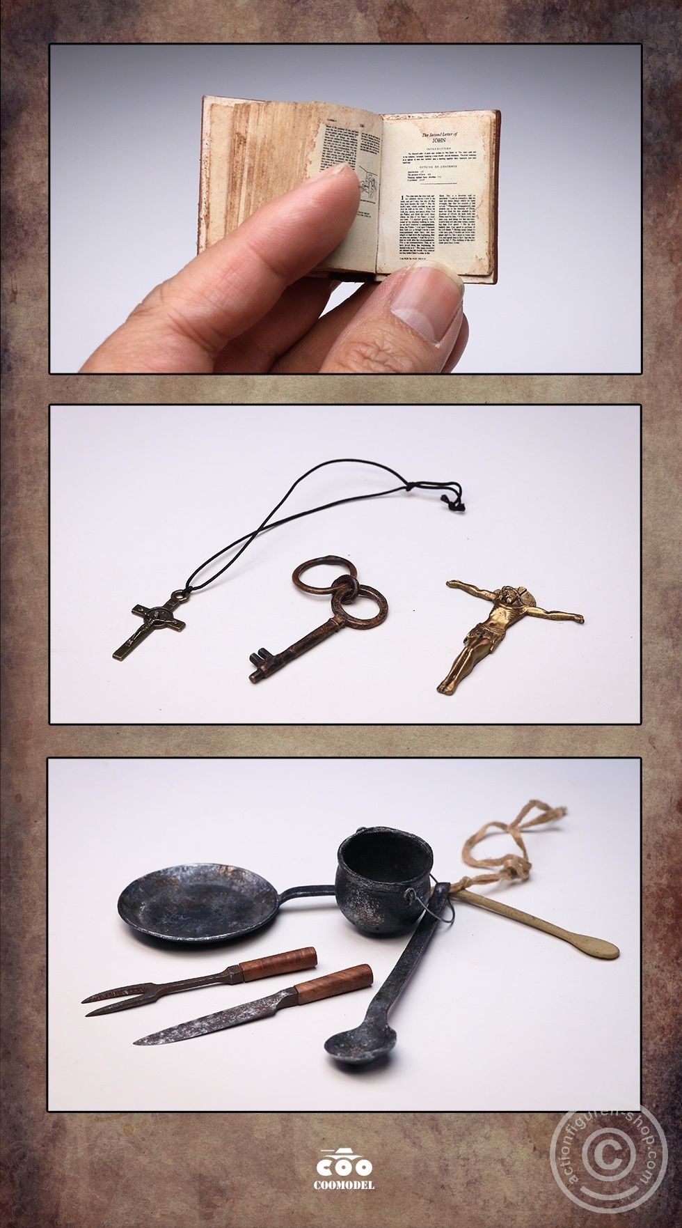 Medieval Priest - Series of Empire - in 1/6 scale