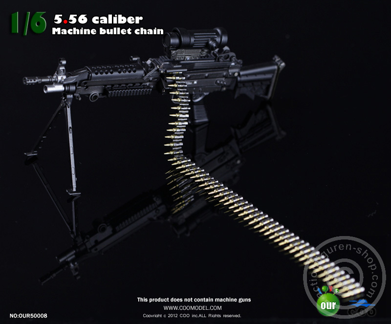 our5008-040B2QoBov4reUp 5.56 Caliber MG Gurt - 50 Patronen