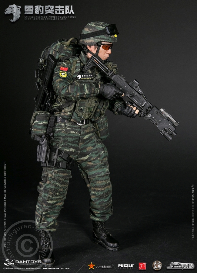 DA78052-13 China People Armed Police Force - Snow Leopard Commando Member
