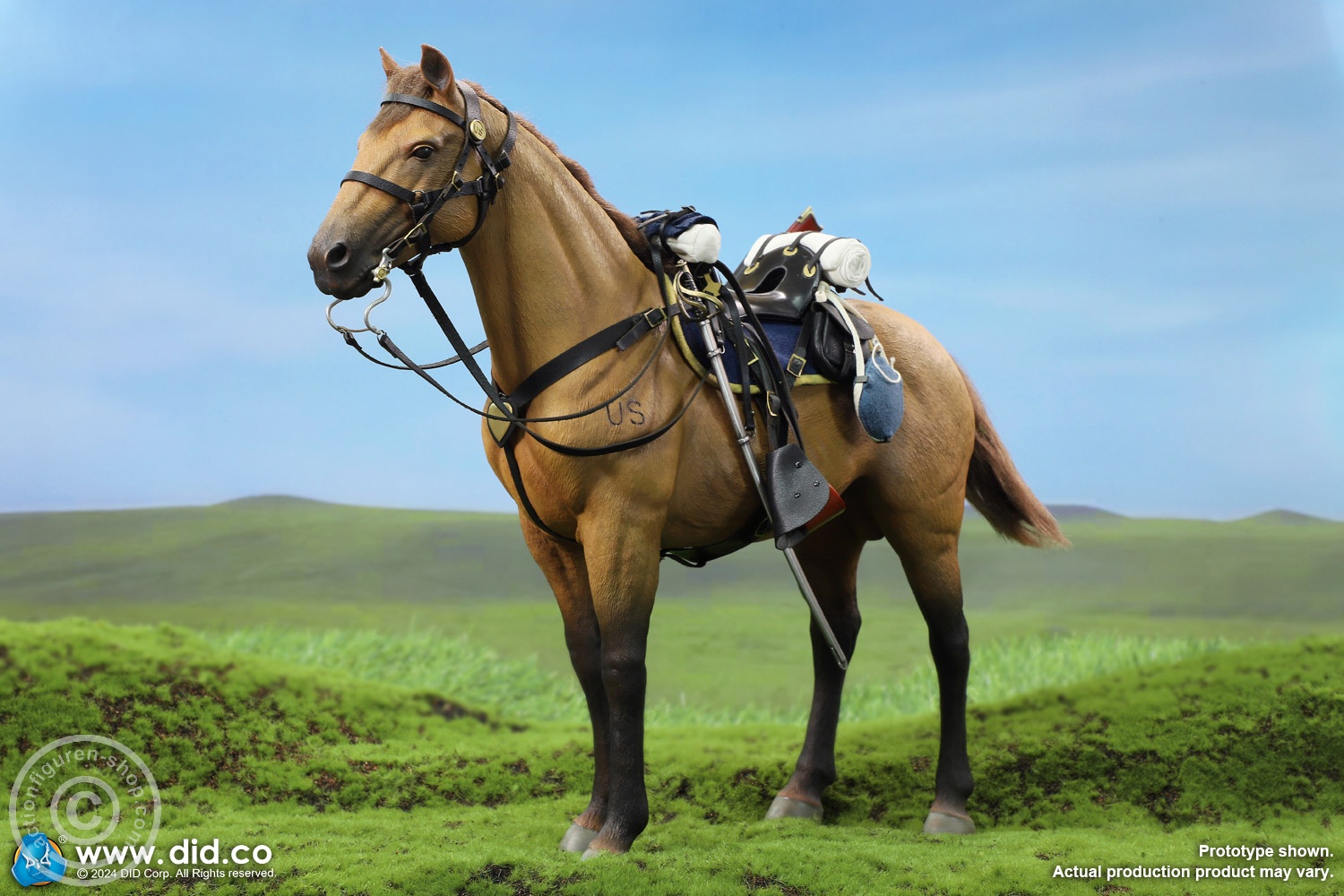 Civil War Brown War Horse (Standing) Civil War Brown War Horse (Standing)