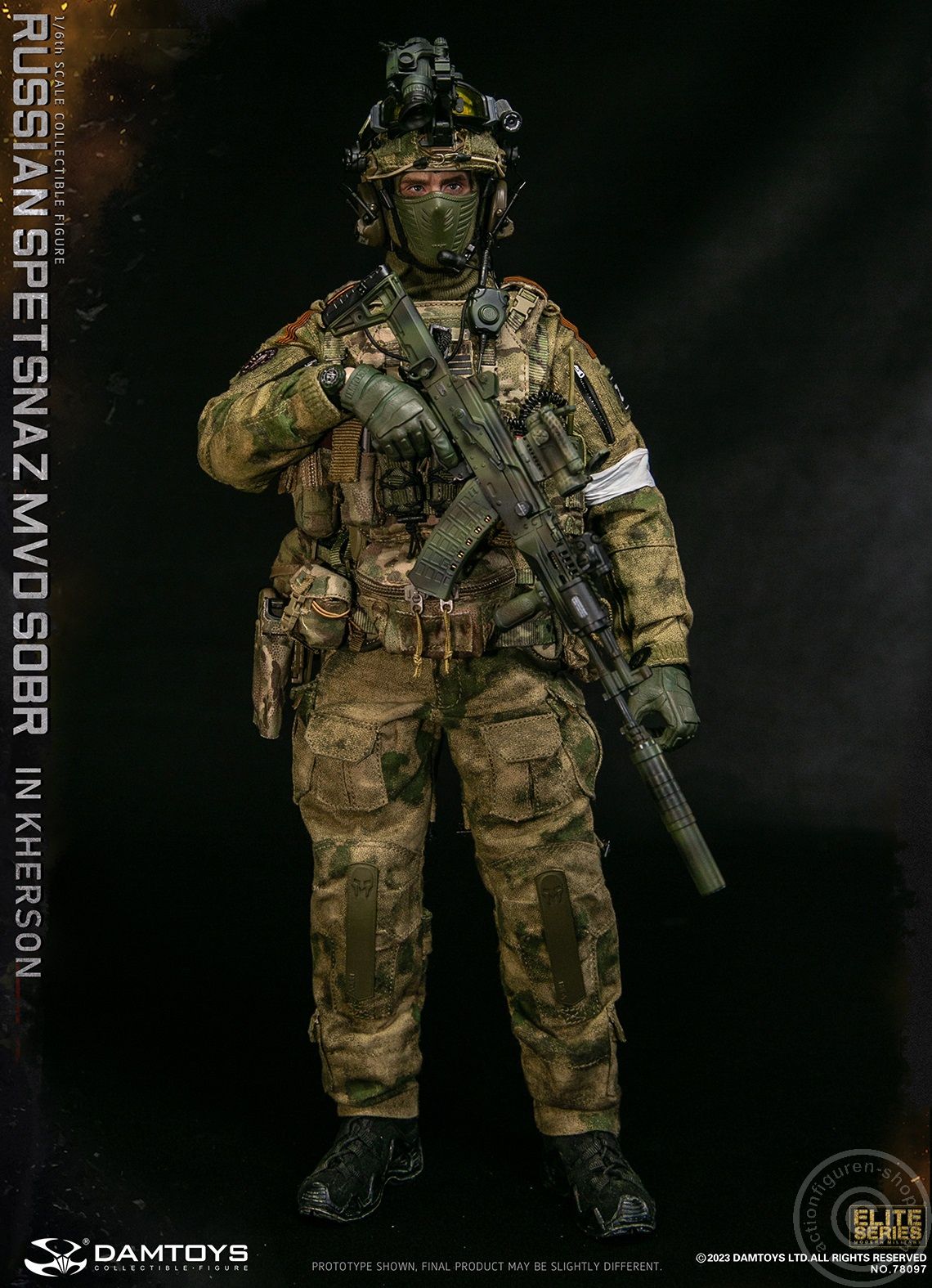 Russian Spetsnaz MVD SOBR In Kherson