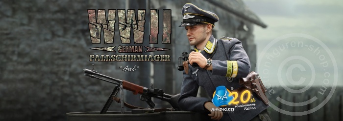 Axel - WWII German Fallschirmjager - DID 20th Anniversary Edition Axel - WWII German Fallschirmjager - DID 20th Anniversary Edition
