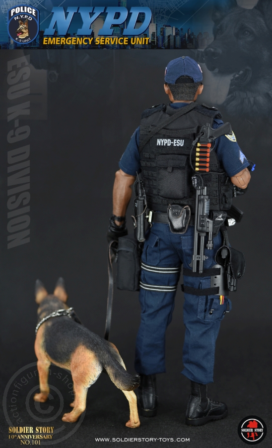 SSt101-06 NYPD - ESU - K-9 DIVISION - (Hundestaffel)