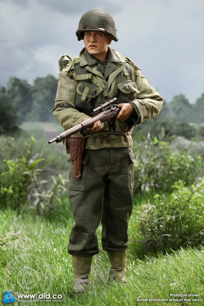 80144-28 Private Jackson - WWII US 2nd Ranger Battalion
