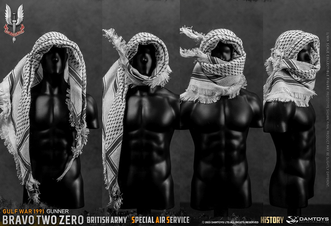 Bravo Two Zero - British Army Special Air Service (SAS) Gunner - Gulf War 1991 - in 1/6 scale Bravo Two Zero - British Army Special Air Service (SAS) Gunner - Gulf War 1991 - in 1/6 scale