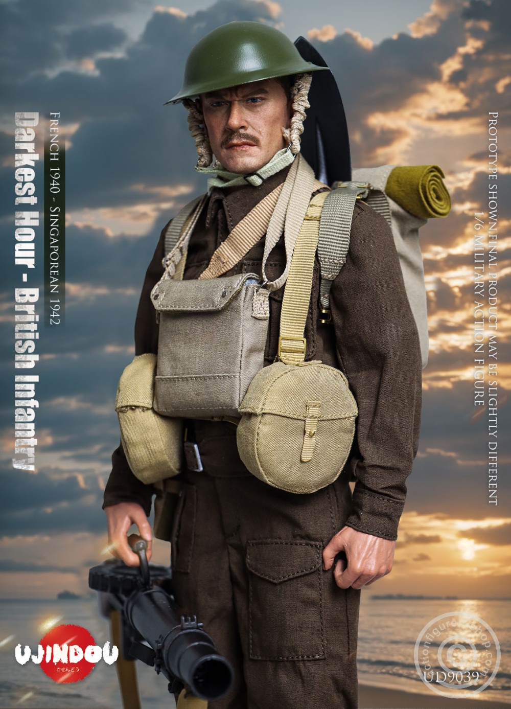 WWII British Infantry - Darkest Hour - French 1940 & Singaporean 1942 - in 1/6 scale WWII British Infantry - Darkest Hour - French 1940 & Singaporean 1942 - in 1/6 scale