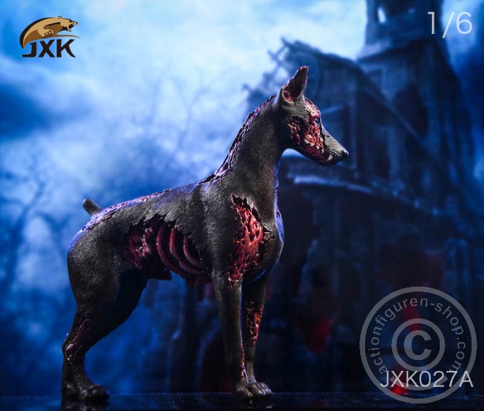 JXK027A-03 Zombie Dobermann Dog - A