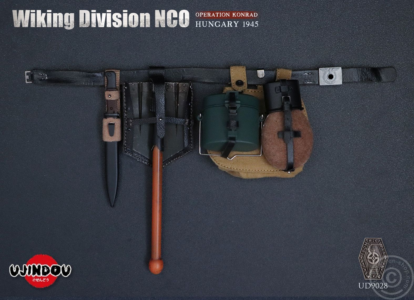 Wiking Division - NCO Operation Konrad - Hungary 1945 - leicht beschädigte Box - Wiking Division - NCO Operation Konrad - Hungary 1945 - leicht beschädigte Box -