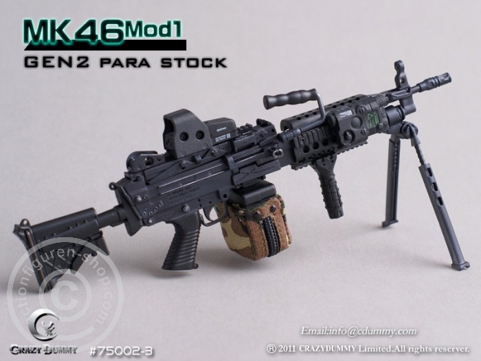 MK46MOD1-GEN2 para stock - black