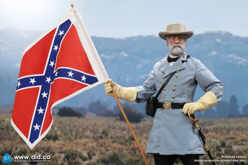 Robert Edward Lee - U.S. Civil War Confederate Army General - in 1/6 scale