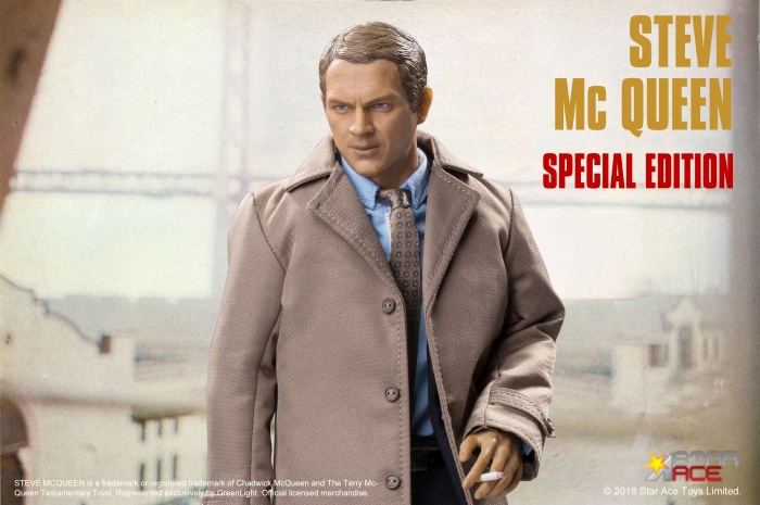 SA007c-02 Steve McQueen - Frank Bullit Outfit Set - Special Edition
