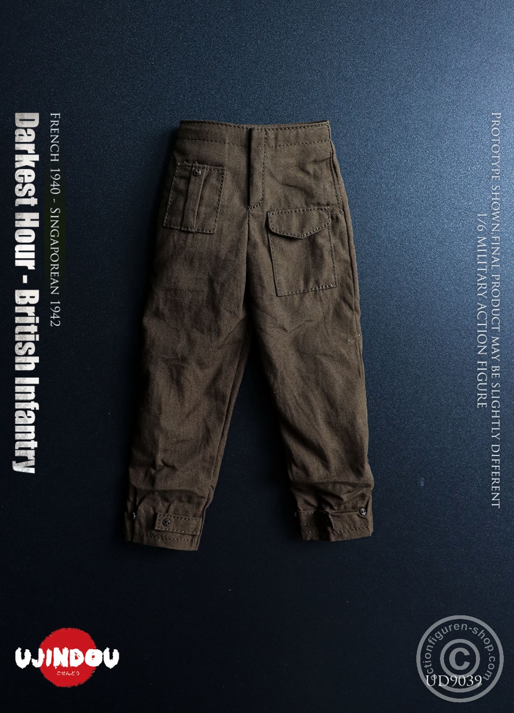 WWII British Infantry - Darkest Hour - French 1940 & Singaporean 1942 - in 1/6 scale WWII British Infantry - Darkest Hour - French 1940 & Singaporean 1942 - in 1/6 scale