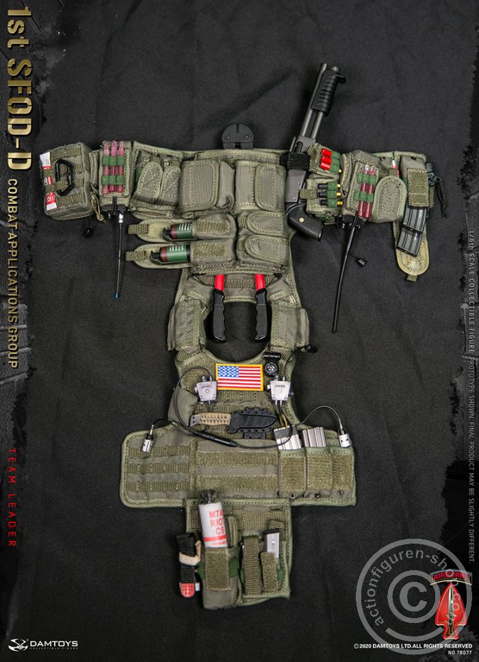 DA78077-27 1st SFOD-D Combat Applications Group TEAM LEADER