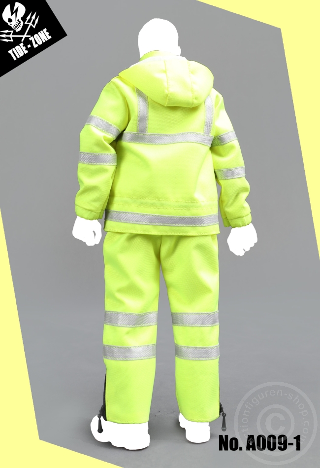 TiZ-A009-1-02 Fluorescence Working Suit - signal-yellow
