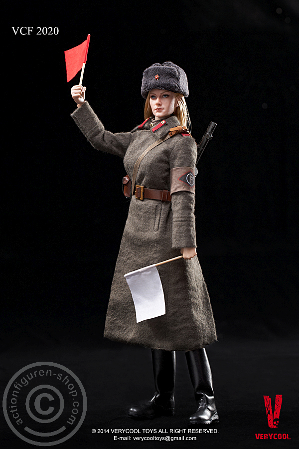 Soviet Red Army Female Soldier