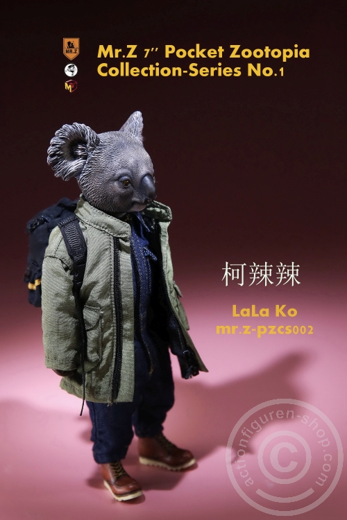 MRZpccs02-05 LaLa Ko - 7" Pocket Zootopia Series No.1