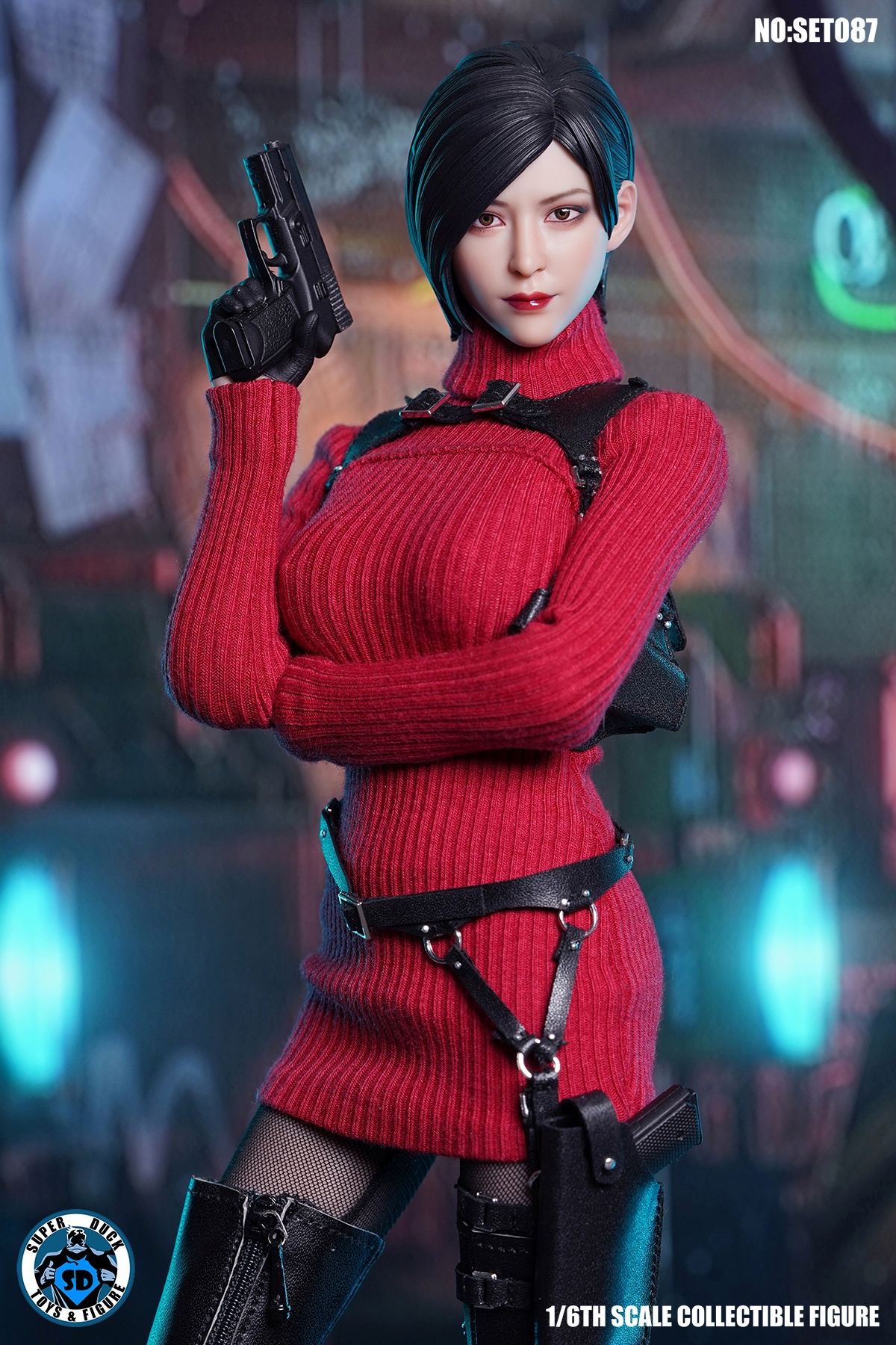 Sex Female Agent - Head & Outfit & Accessory Set