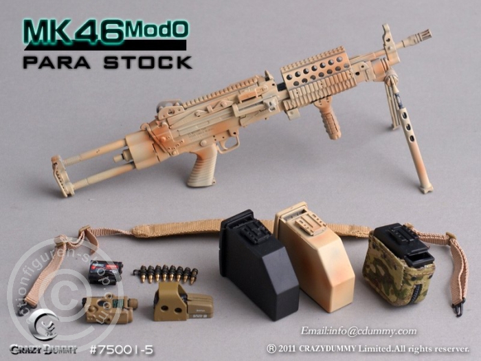 MK46MOD0-para stock - camouflage