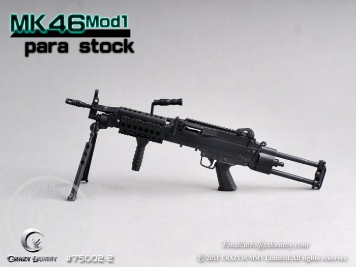 MK46MOD1-para stock - black