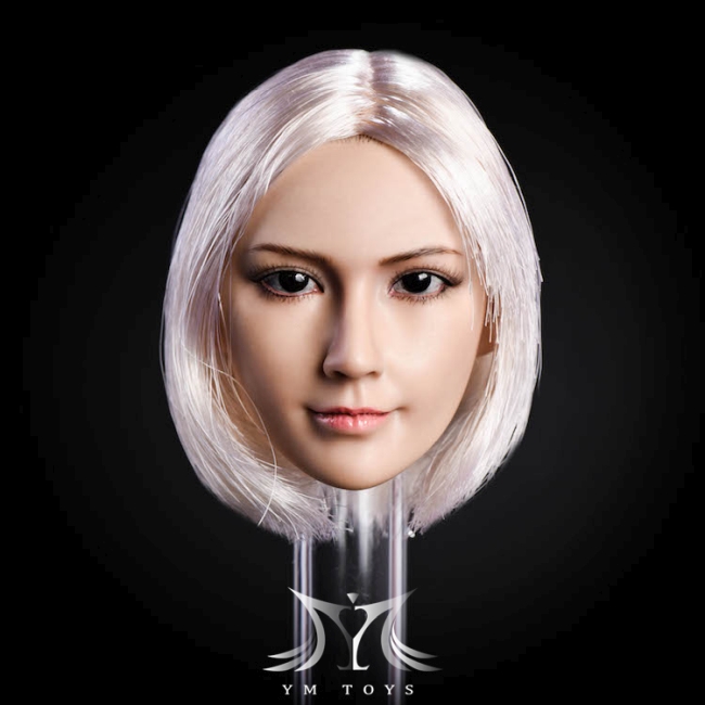 Kopf - silber/blonde Haare