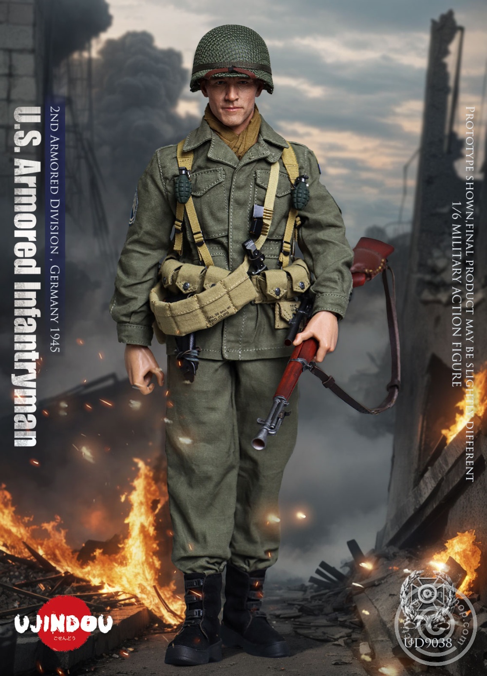 WWII - U.S. Army - Armored Infantryman - Germany 1945 - in 1/6 scale