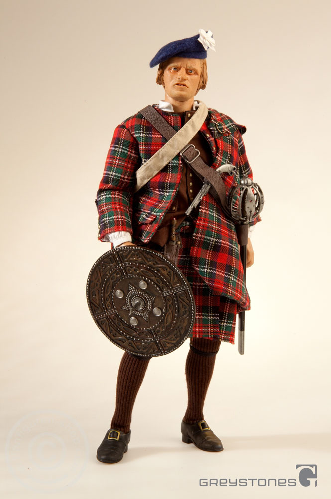 Jacobite Highlander - Niallghas - in 1/6 scale