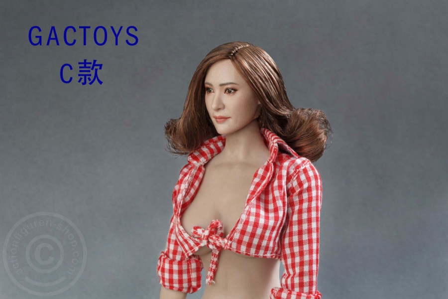 gac014c-029VOQo9SiNELrD Female Head - brown curly Hair