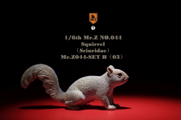 MRZ044B-21 3 Squirrel (Set B)