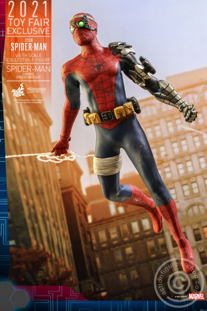 607881-04 Marvel's Spider-Man - Spider-Man (Cyborg Spider-Man Suit) - Toy Fair Exclusive - VGM51