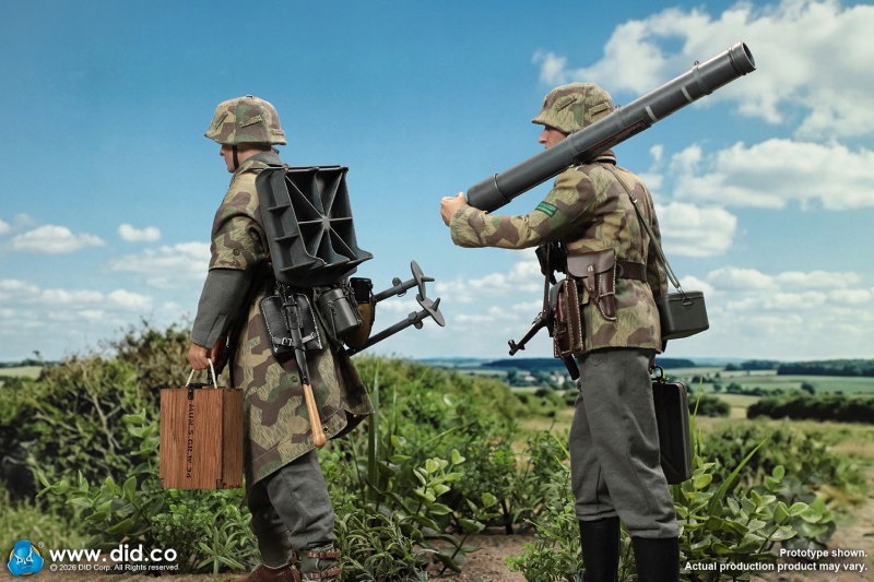 Bruno - WWII German GD Infantry Mortarman - in 1/6 scale