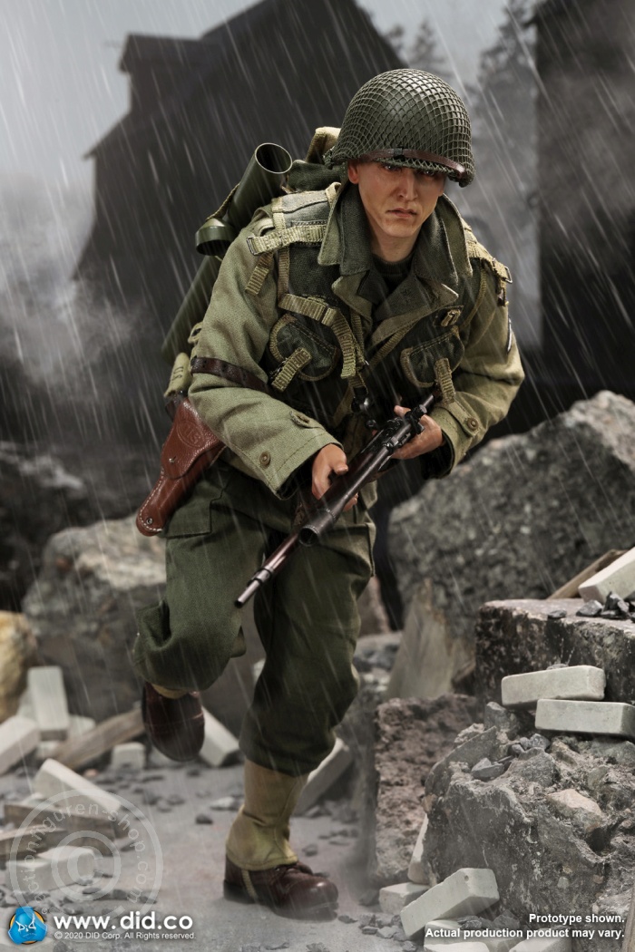 80144-19 Private Jackson - WWII US 2nd Ranger Battalion