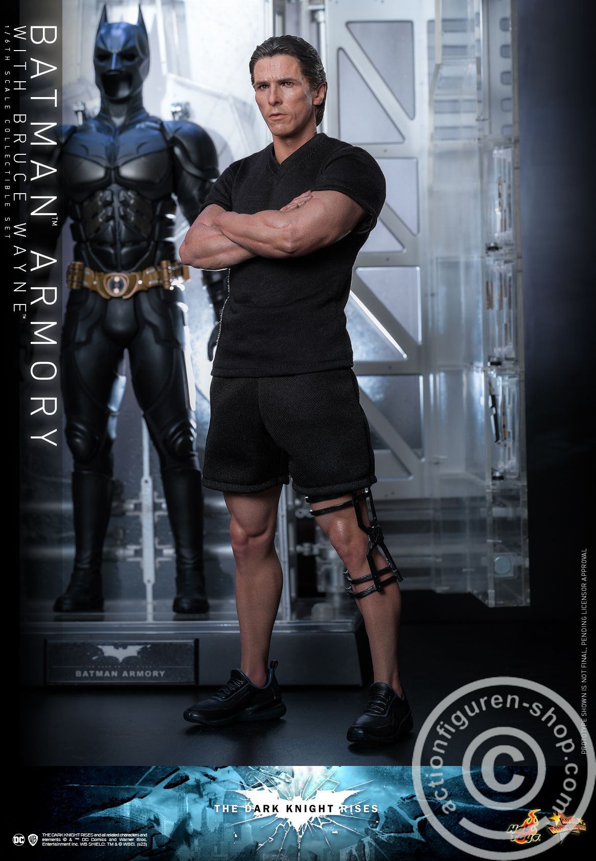 The Dark Knight Rises - Batman Armory with Bruce Wayne