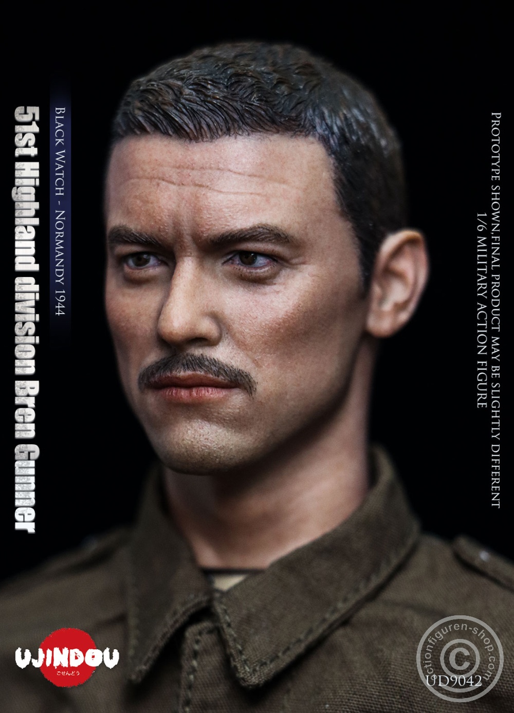 51st Highland Division Bren Gunner - Black Watch - Normandy 1944 - in 1/6 scale 51st Highland Division Bren Gunner - Black Watch - Normandy 1944 - in 1/6 scale
