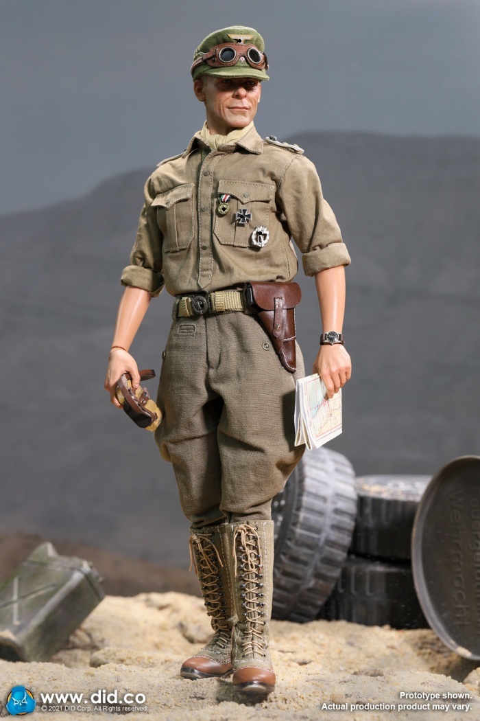 Wilhelm - WWII German Afrika Korps Infantry Captain