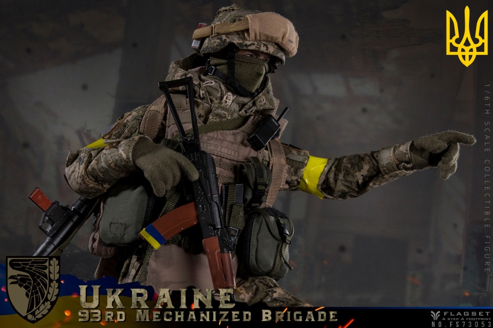 Ukraine Army - 93rd Mechanized Brigade - Anti-Tank Gunner - in 1/6 scale Ukraine Army - 93rd Mechanized Brigade - Anti-Tank Gunner - in 1/6 scale