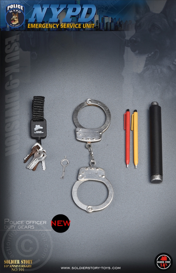 SSt101-48 NYPD - ESU - K-9 DIVISION - (Hundestaffel)