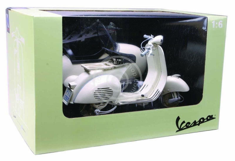 Vespa Piaggio mit Seitenwagen - Modell 1955