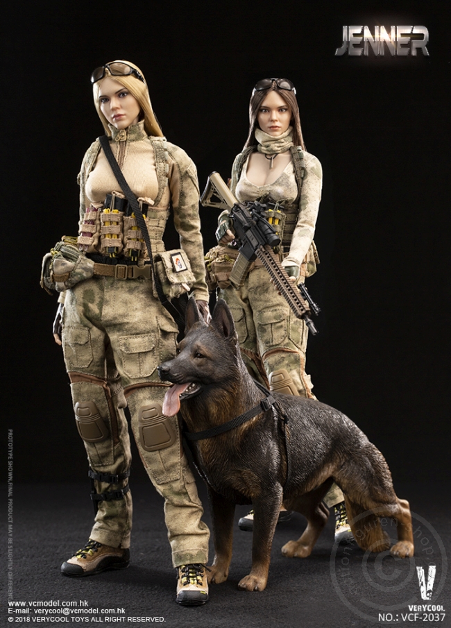 Jennifer (B) A-TACS FG Double Women Soldier