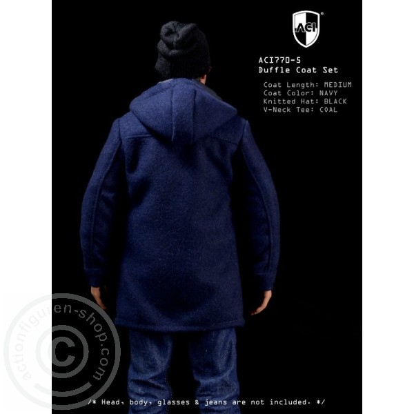 Dufflecoat Set - medium/blue